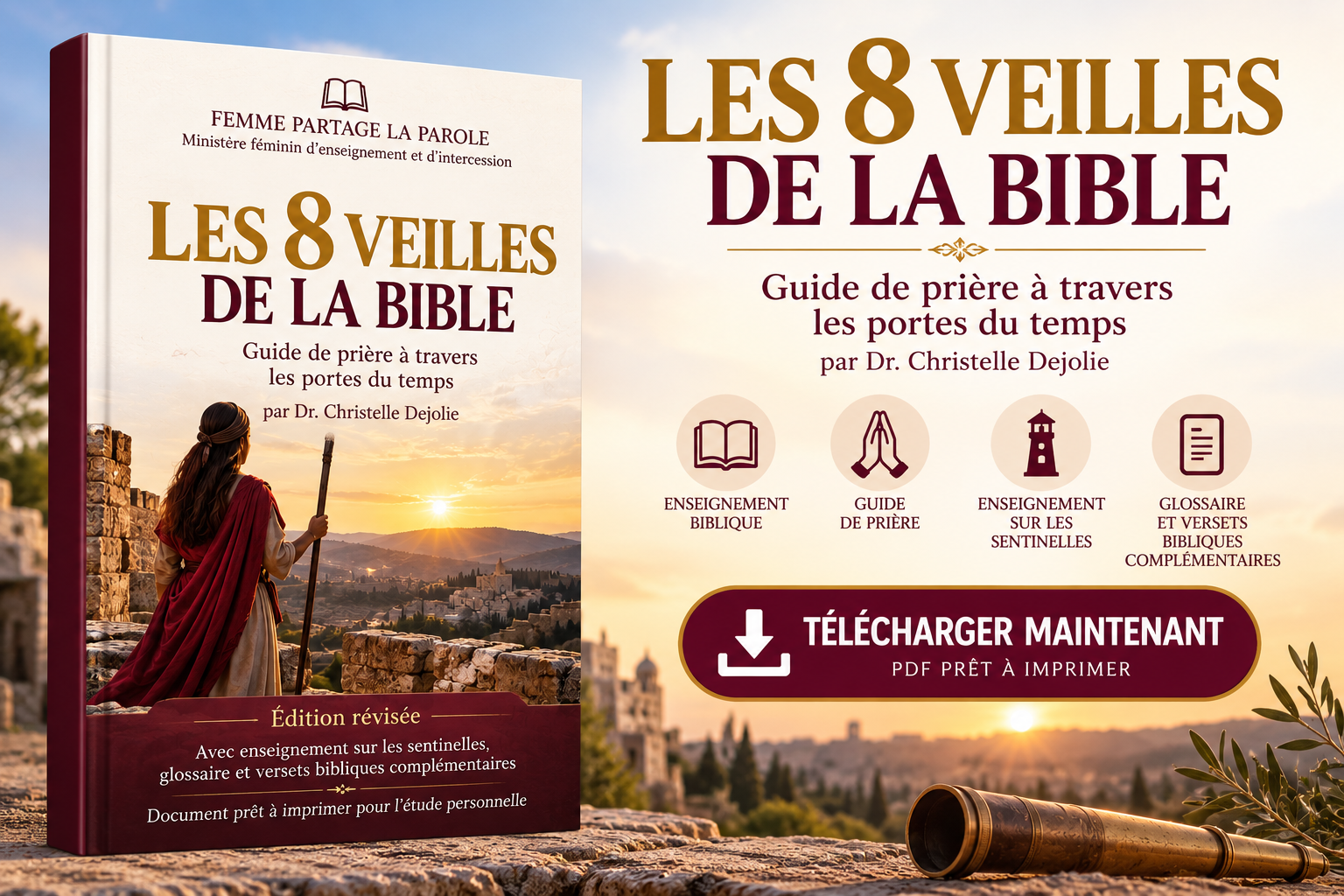 Les 8 Veilles de la Bible – Guide de prière à travers les portes du temps
